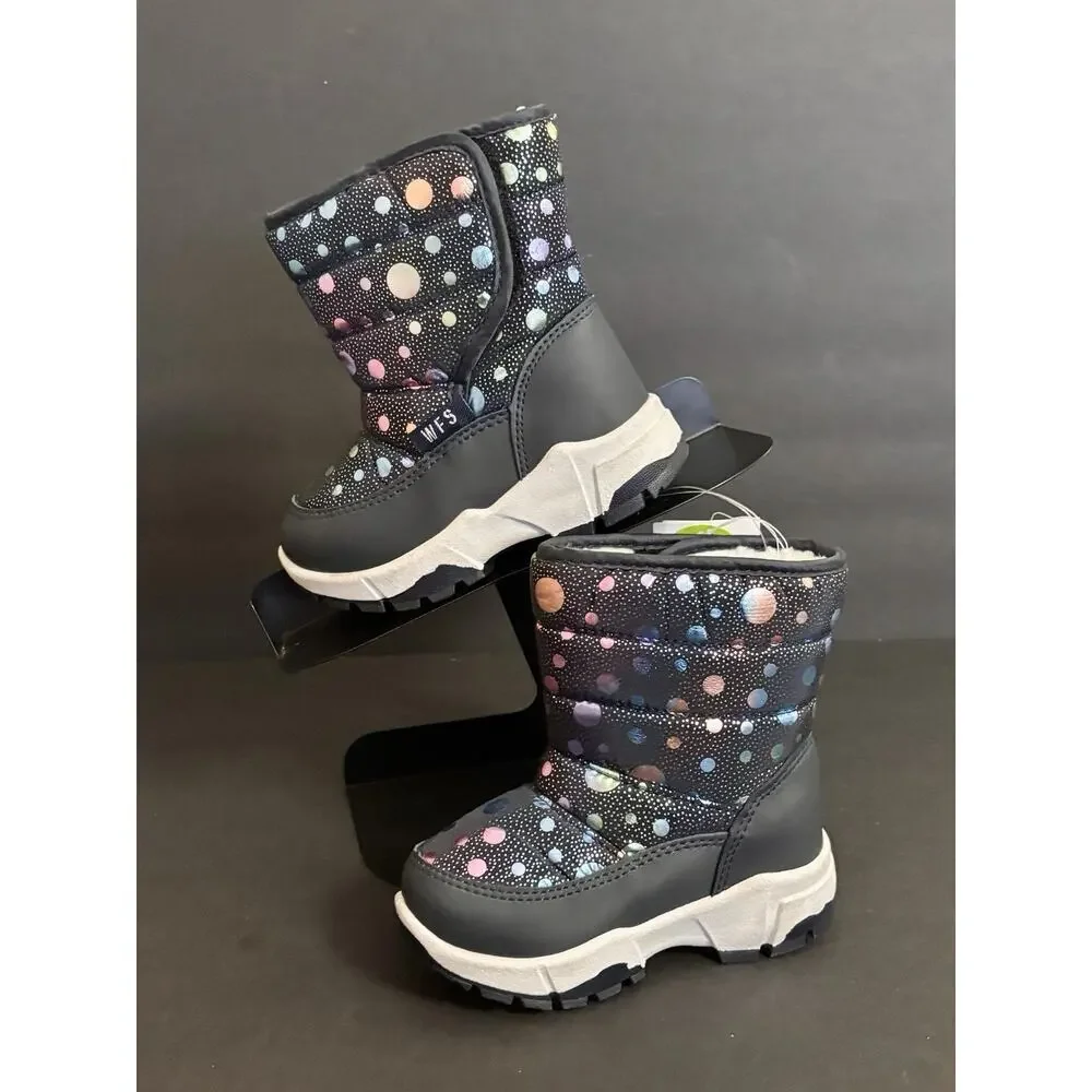NWT WFS brand kids' snow boots Girls Size 7